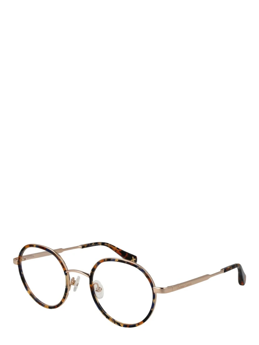 Gold Metal & Plastic Glasses (Frames)
