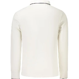 White Cotton Men's Polo