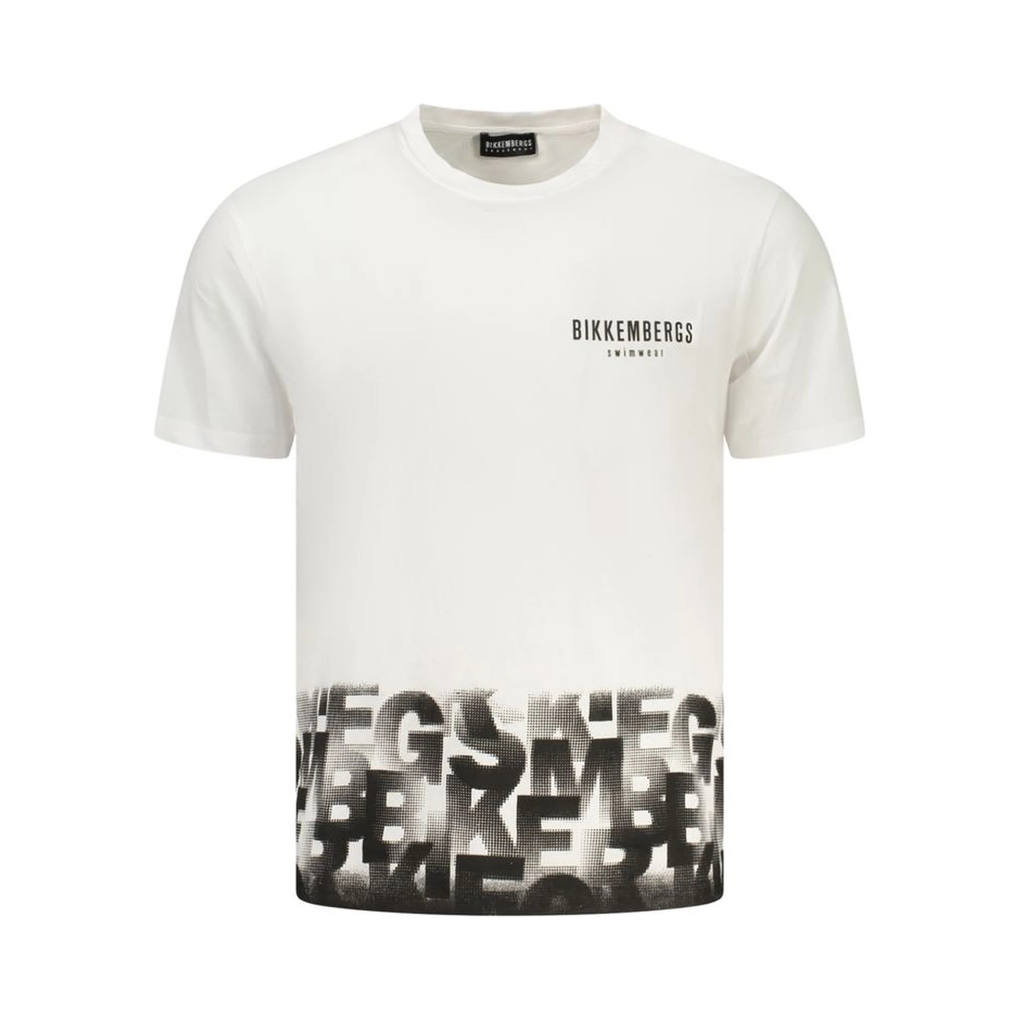 White Cotton Men's T-Shirt