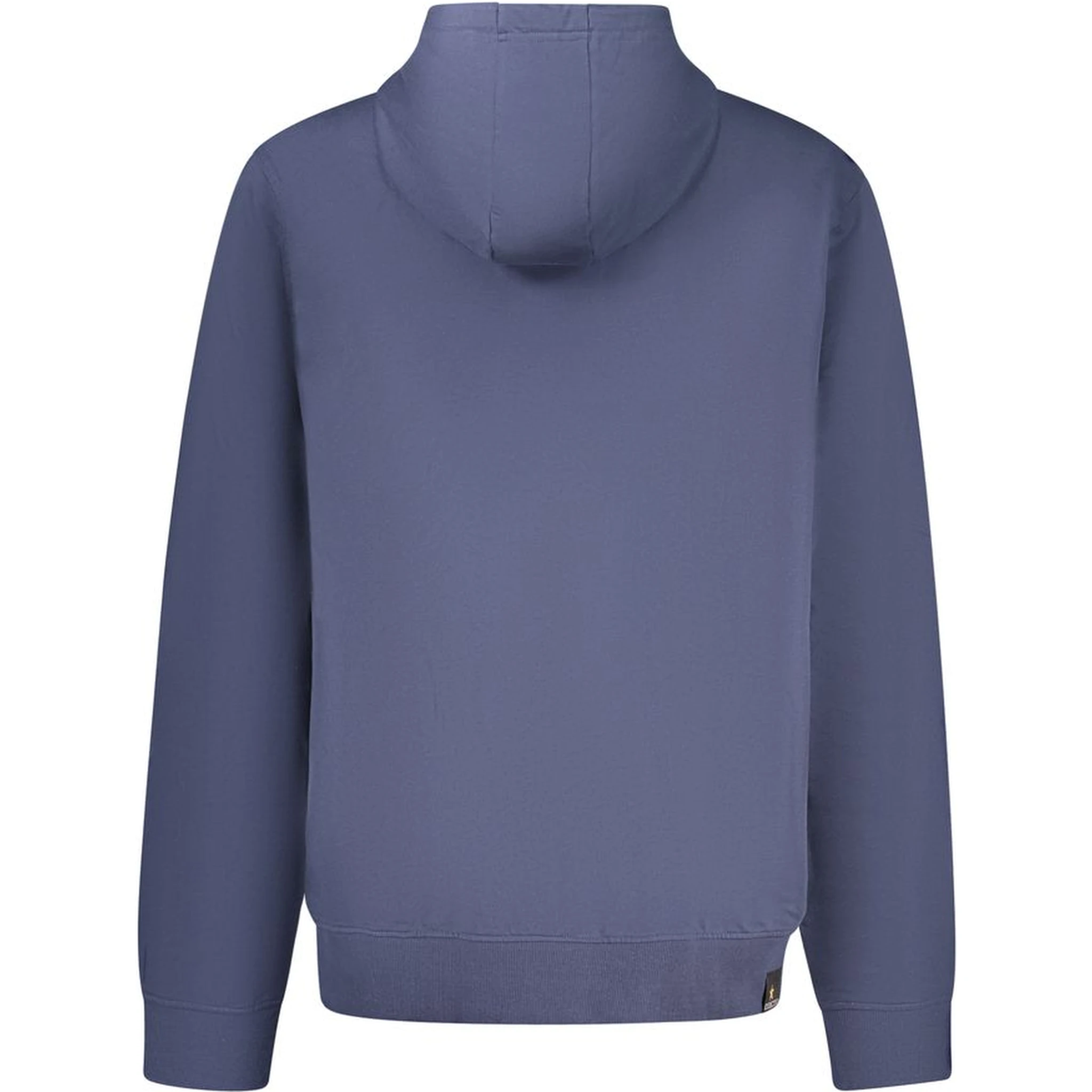 Blue Cotton Men's Hoodie