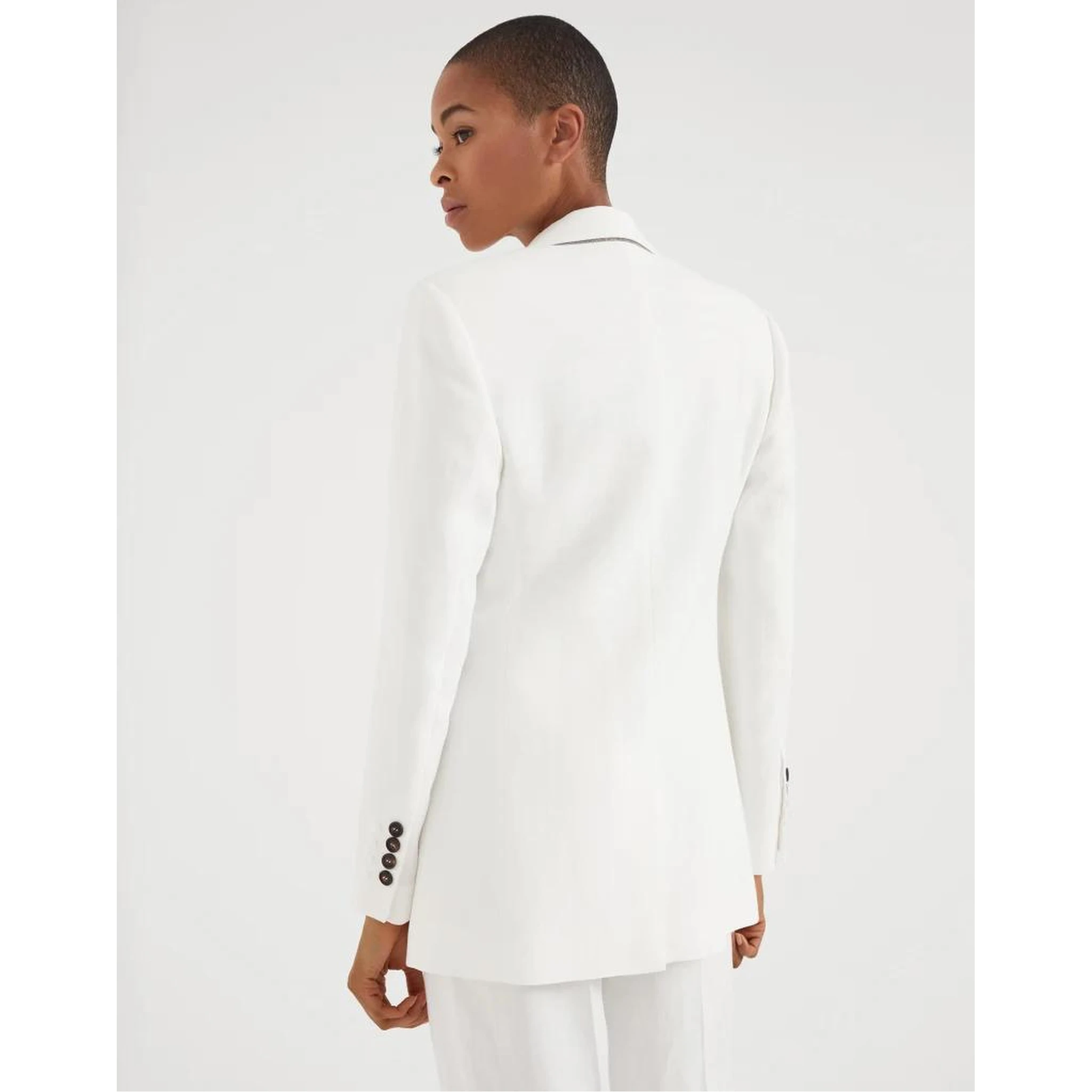 Natural Viscose Blazer