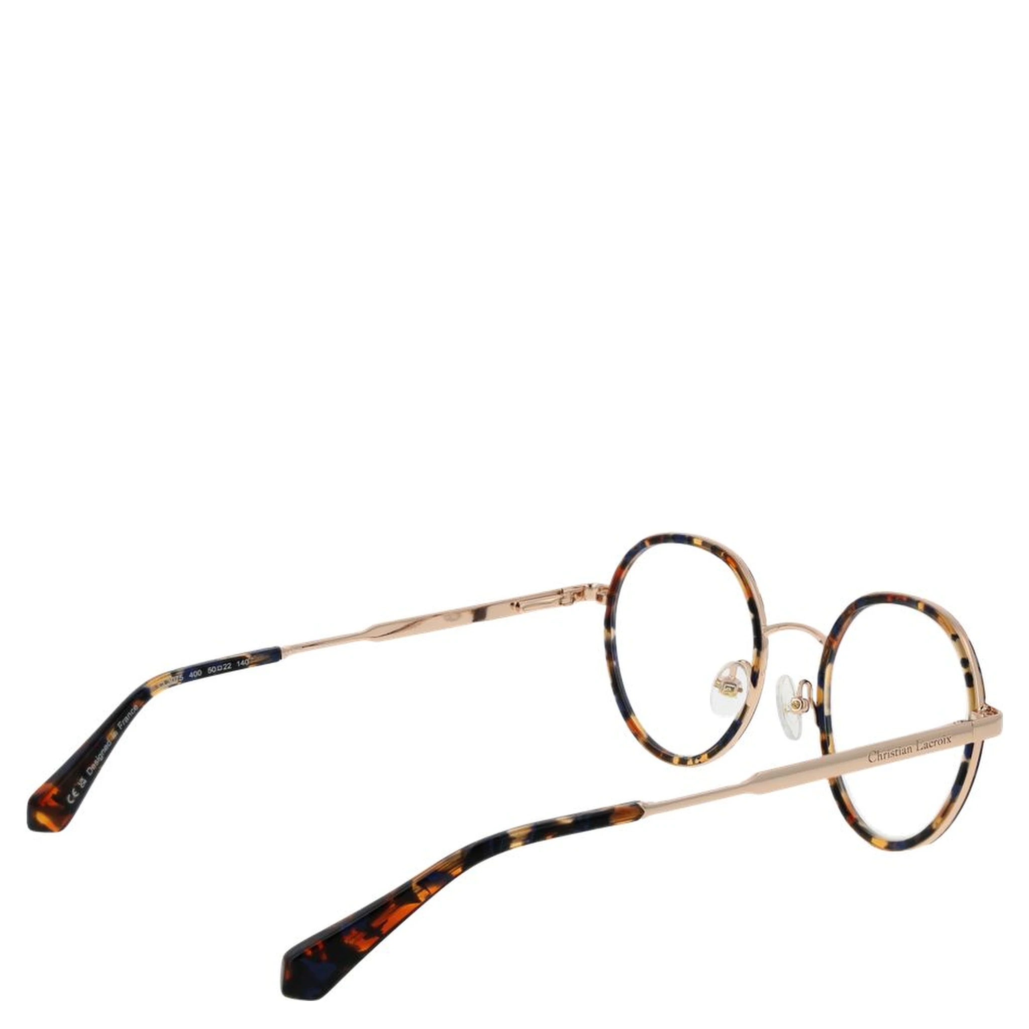 Gold Metal & Plastic Glasses (Frames)
