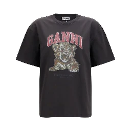 Black Cotton T-Shirt