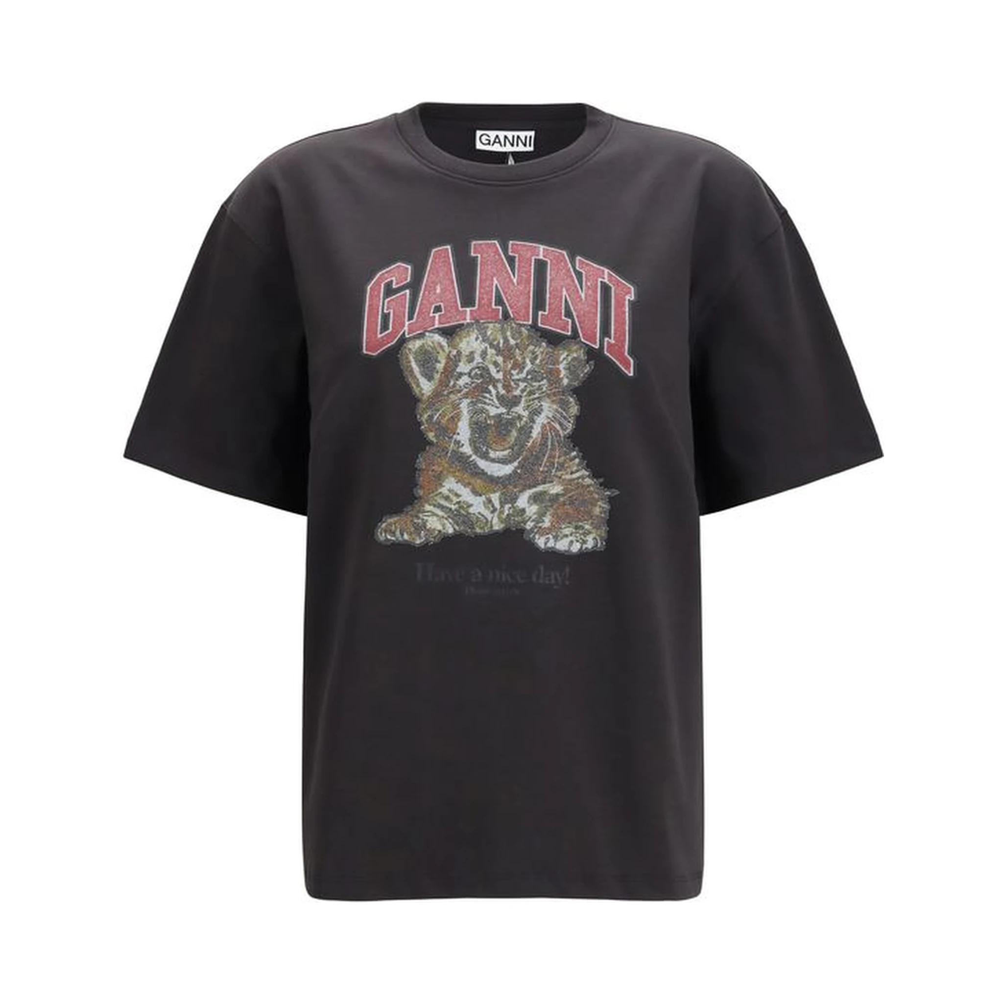 Black Cotton T-Shirt