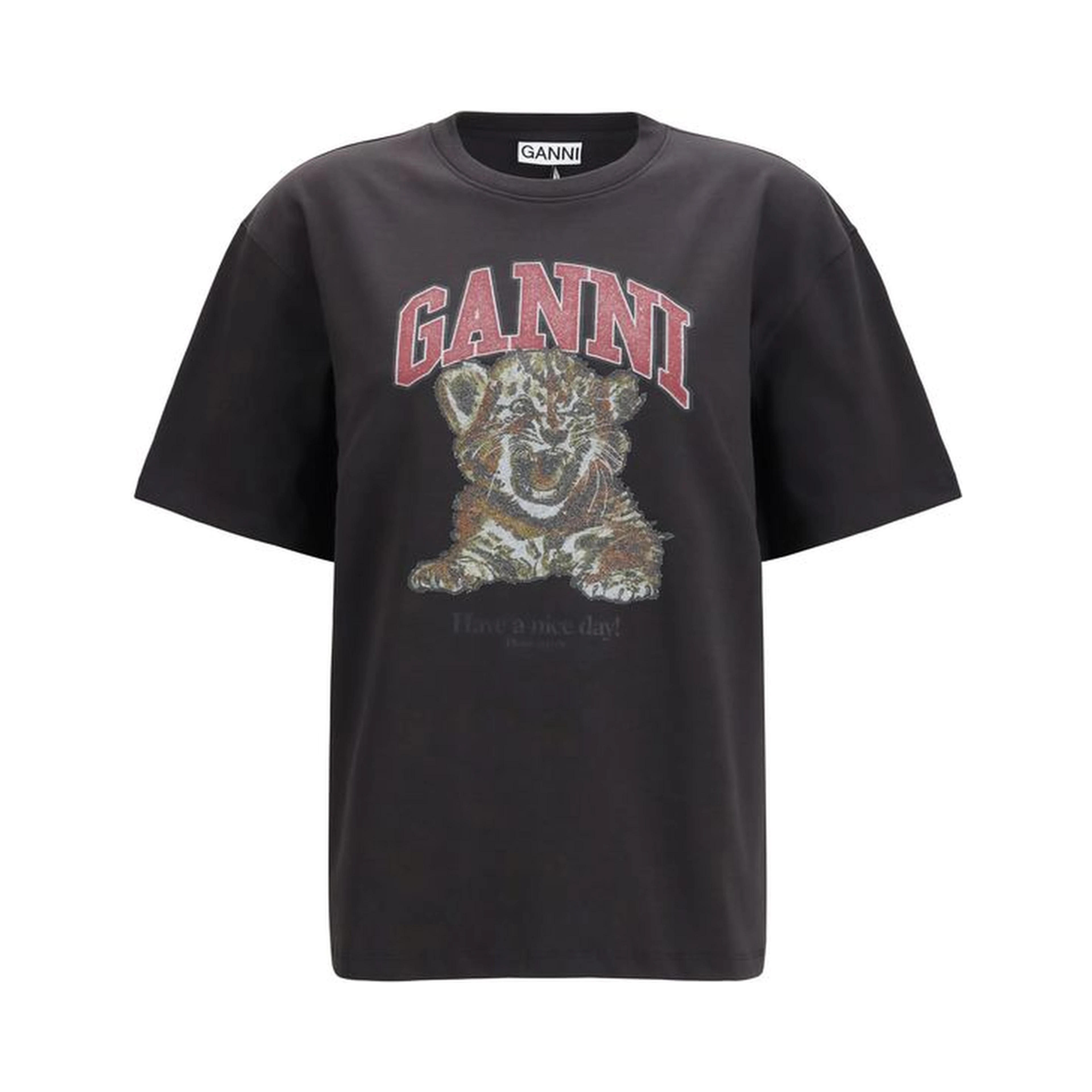 Black Cotton T-Shirt