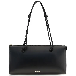 Black Calf Leather Bos Taurus Shoulder Bag