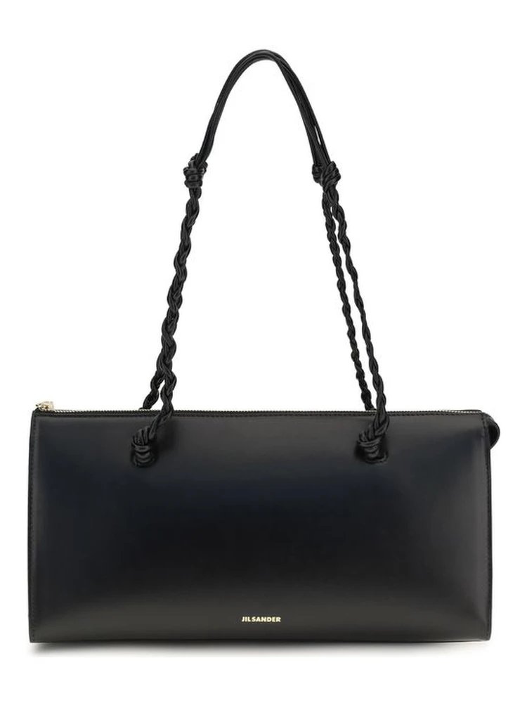 Black Calf Leather Bos Taurus Shoulder Bag