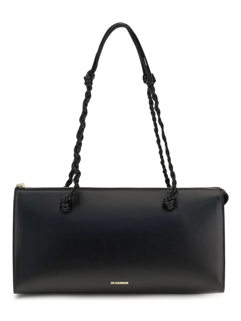 Black Calf Leather Bos Taurus Shoulder Bag