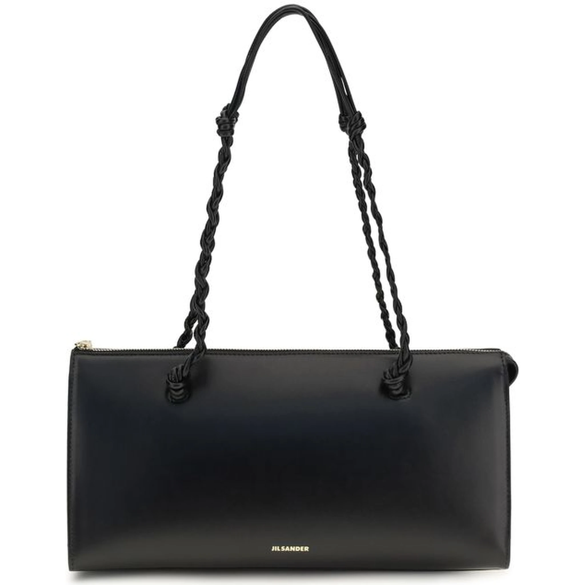 Black Calf Leather Bos Taurus Shoulder Bag