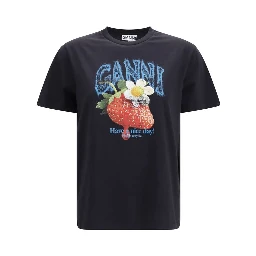 Black Cotton T-Shirt