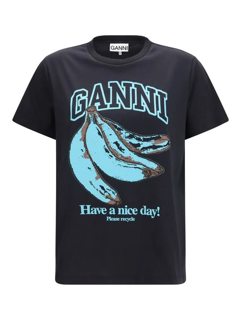 Black Cotton T-Shirt