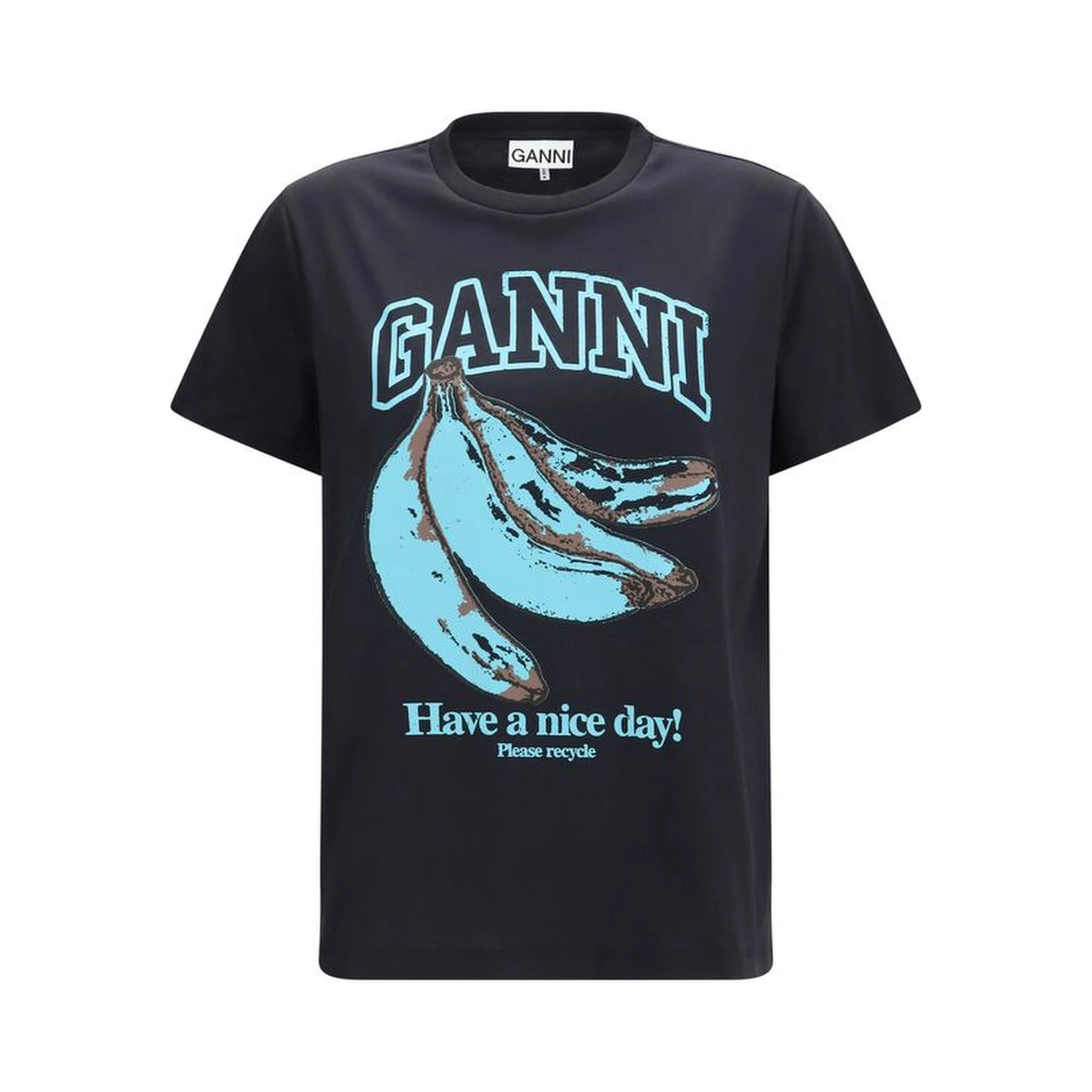 Black Cotton T-Shirt