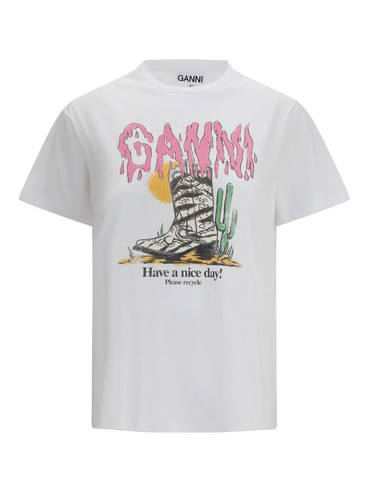 White Cotton T-Shirt