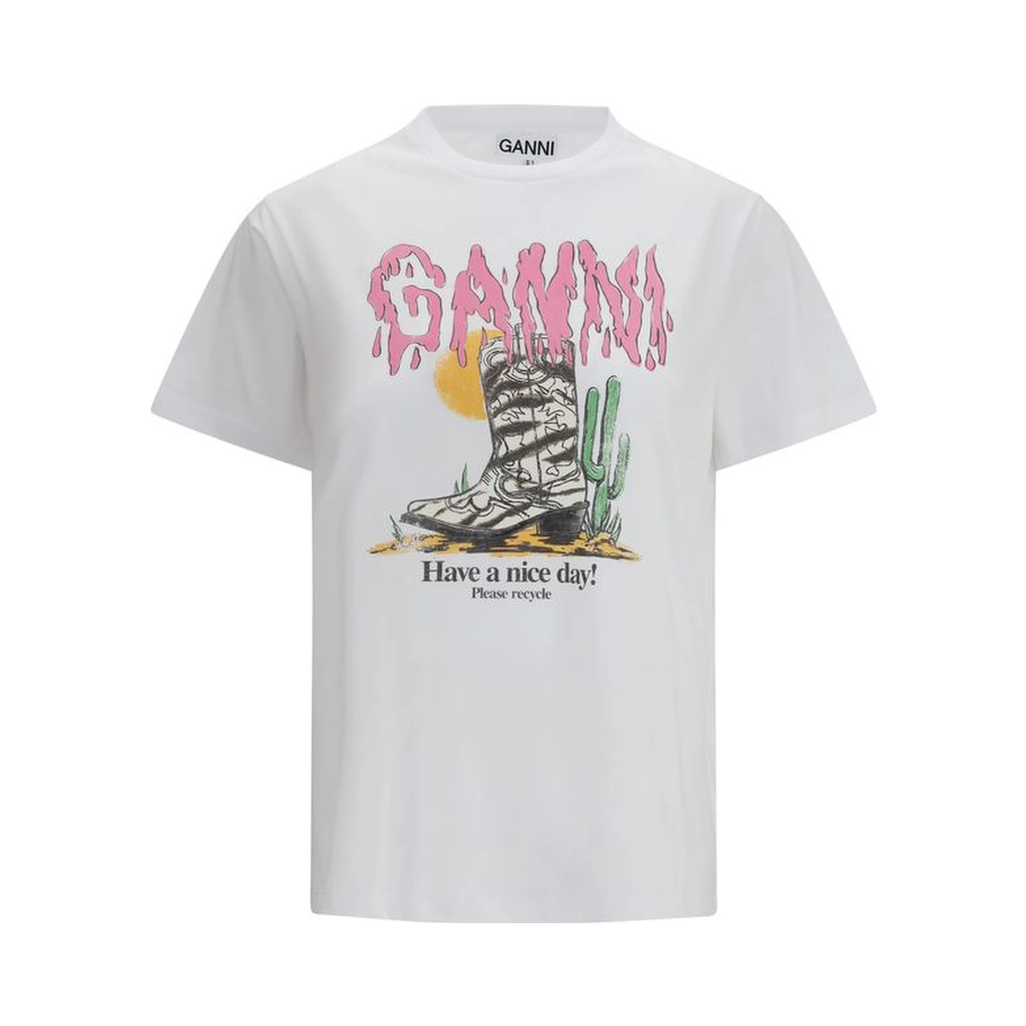 White Cotton T-Shirt