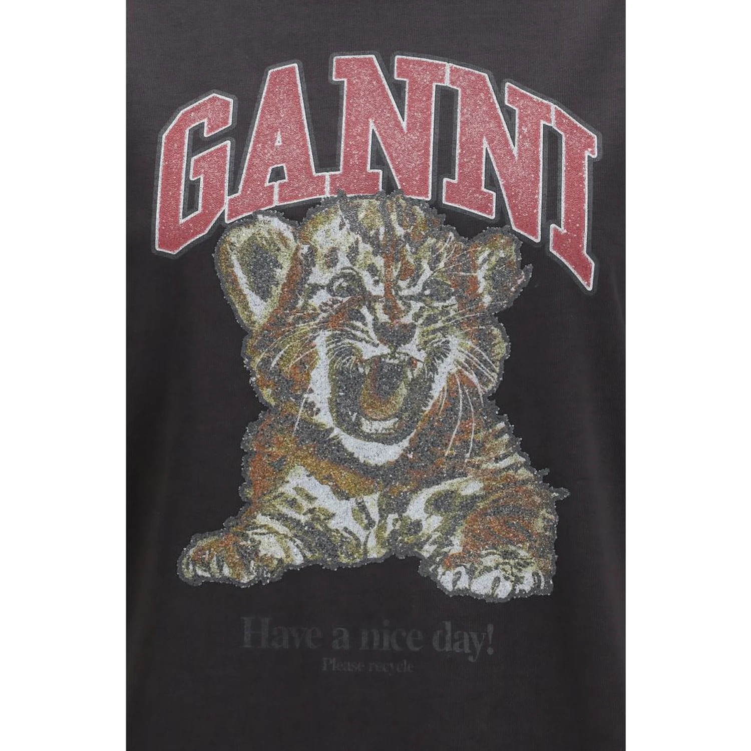 Black Cotton T-Shirt