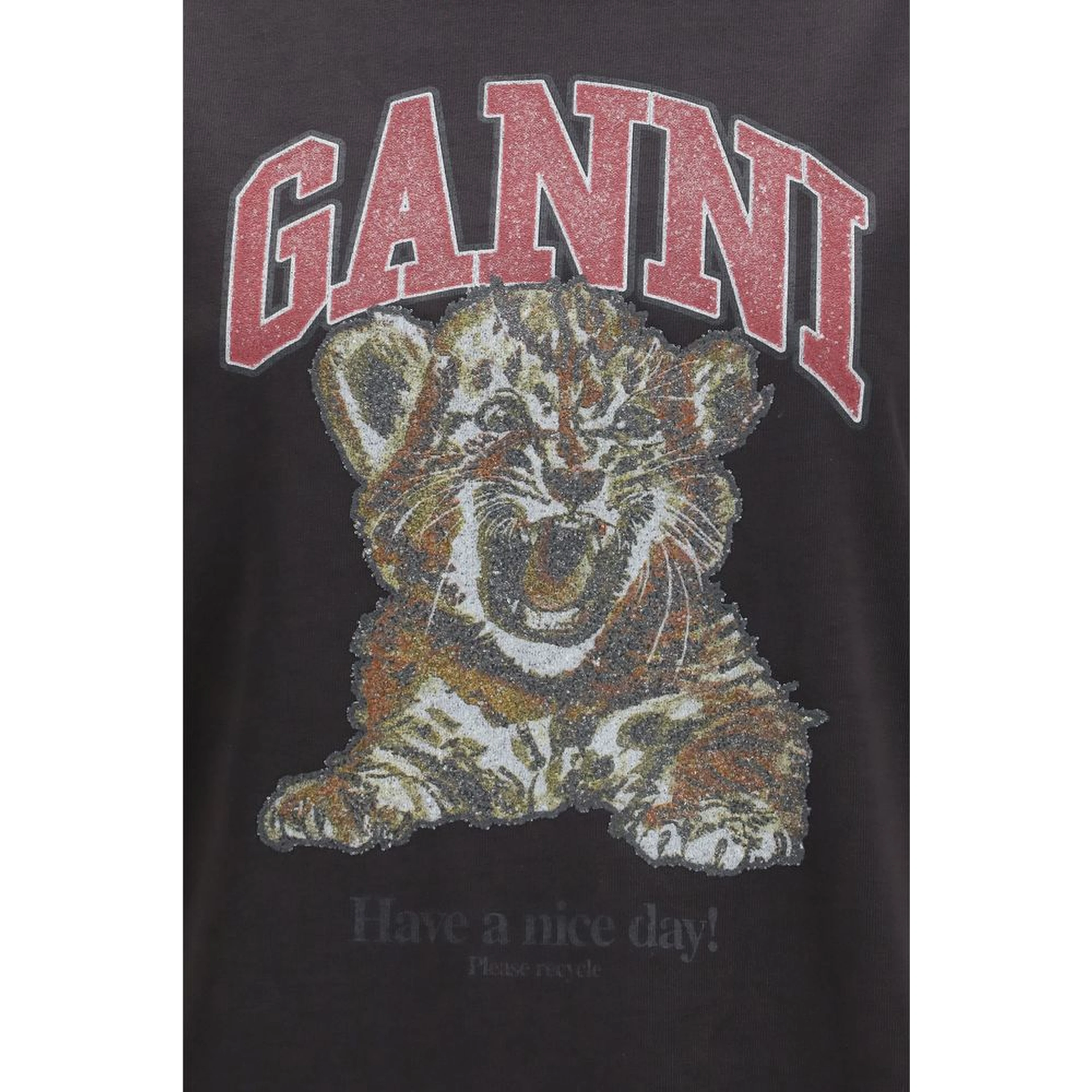 Black Cotton T-Shirt