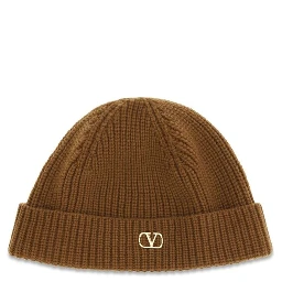 Brown Cashmere Beanie