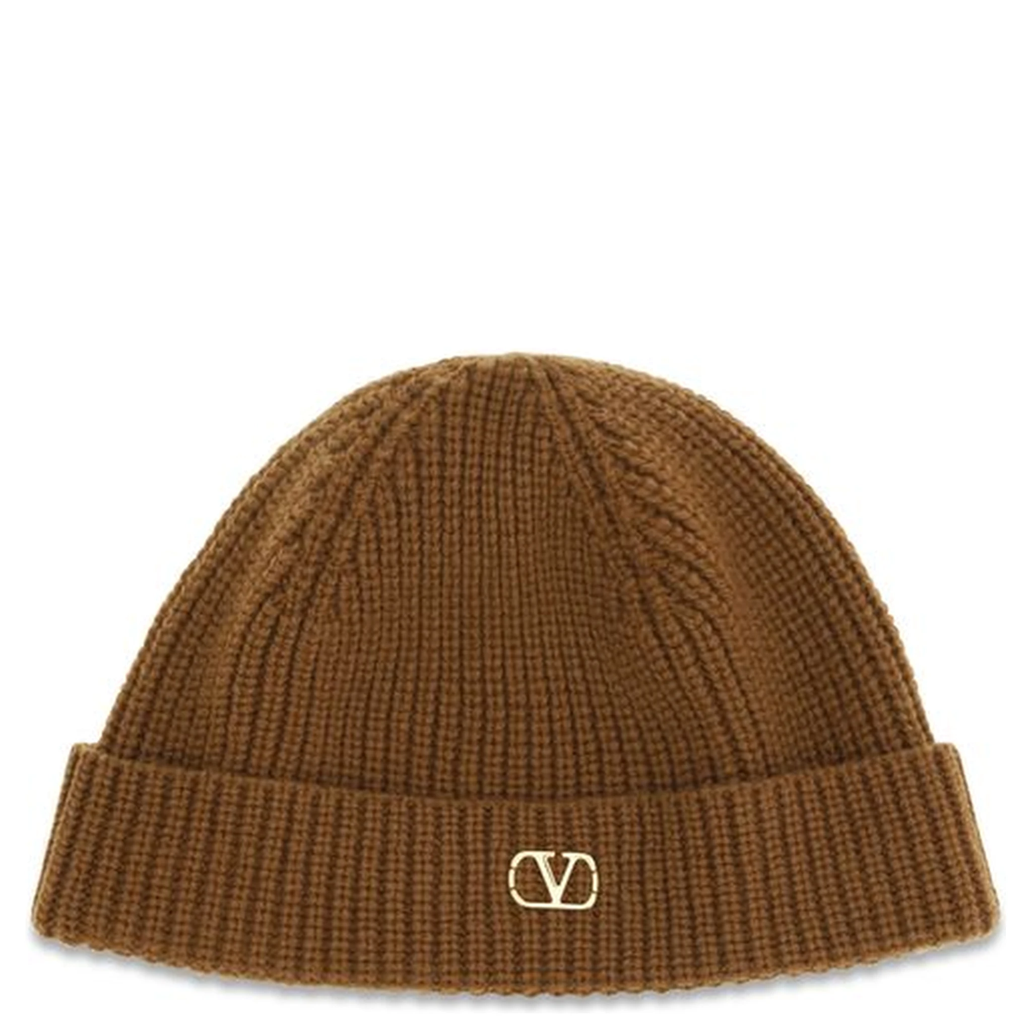 Brown Cashmere Beanie