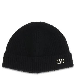 Black Cashmere Beanie