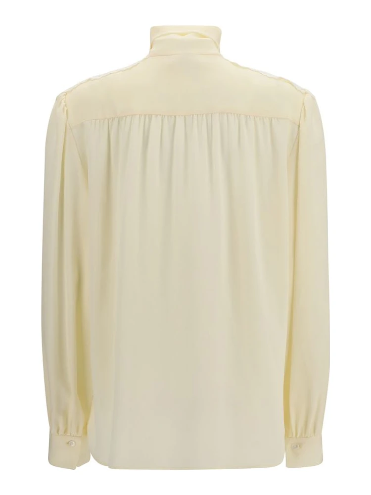 Beige Polyester Blouse alternative