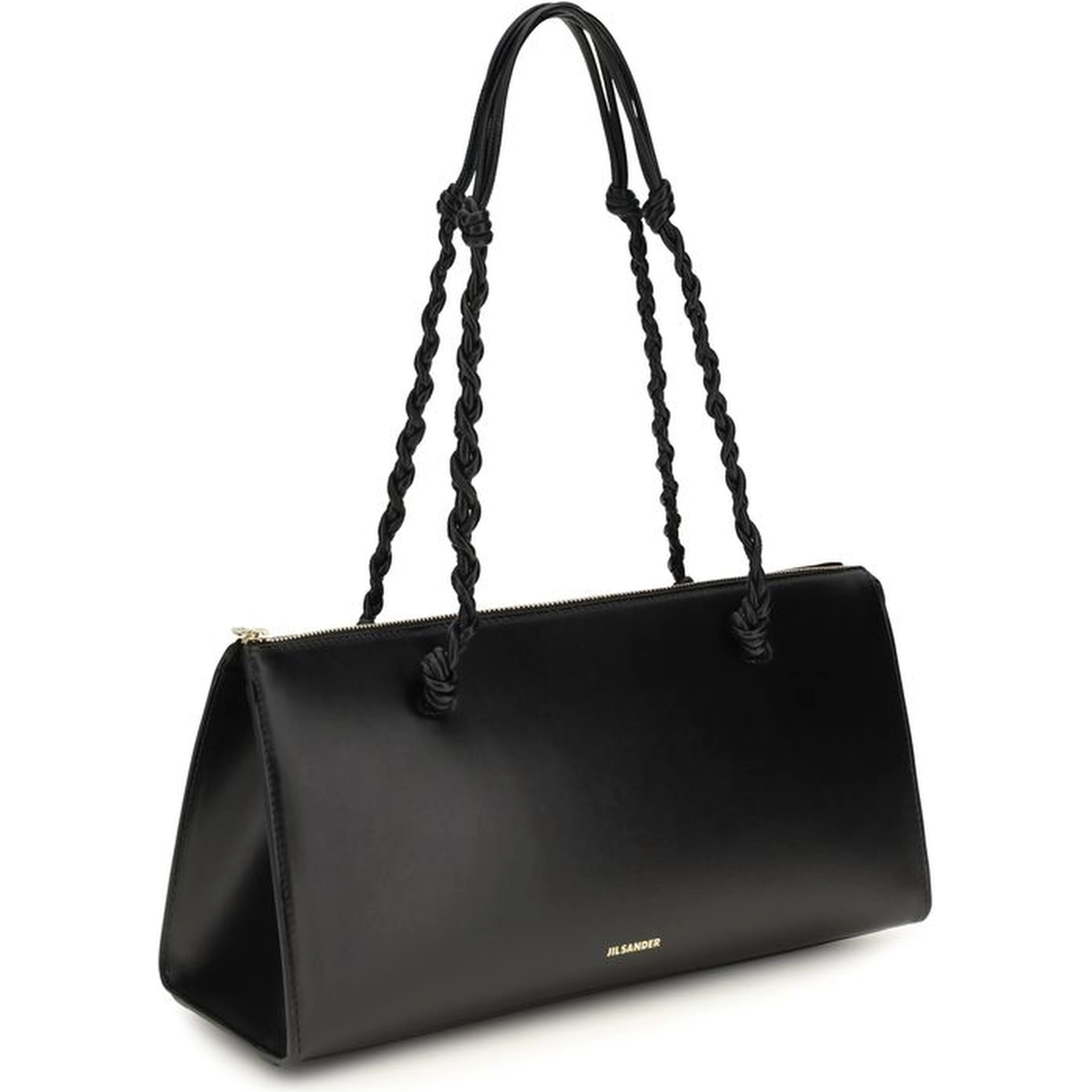 Black Calf Leather Bos Taurus Shoulder Bag