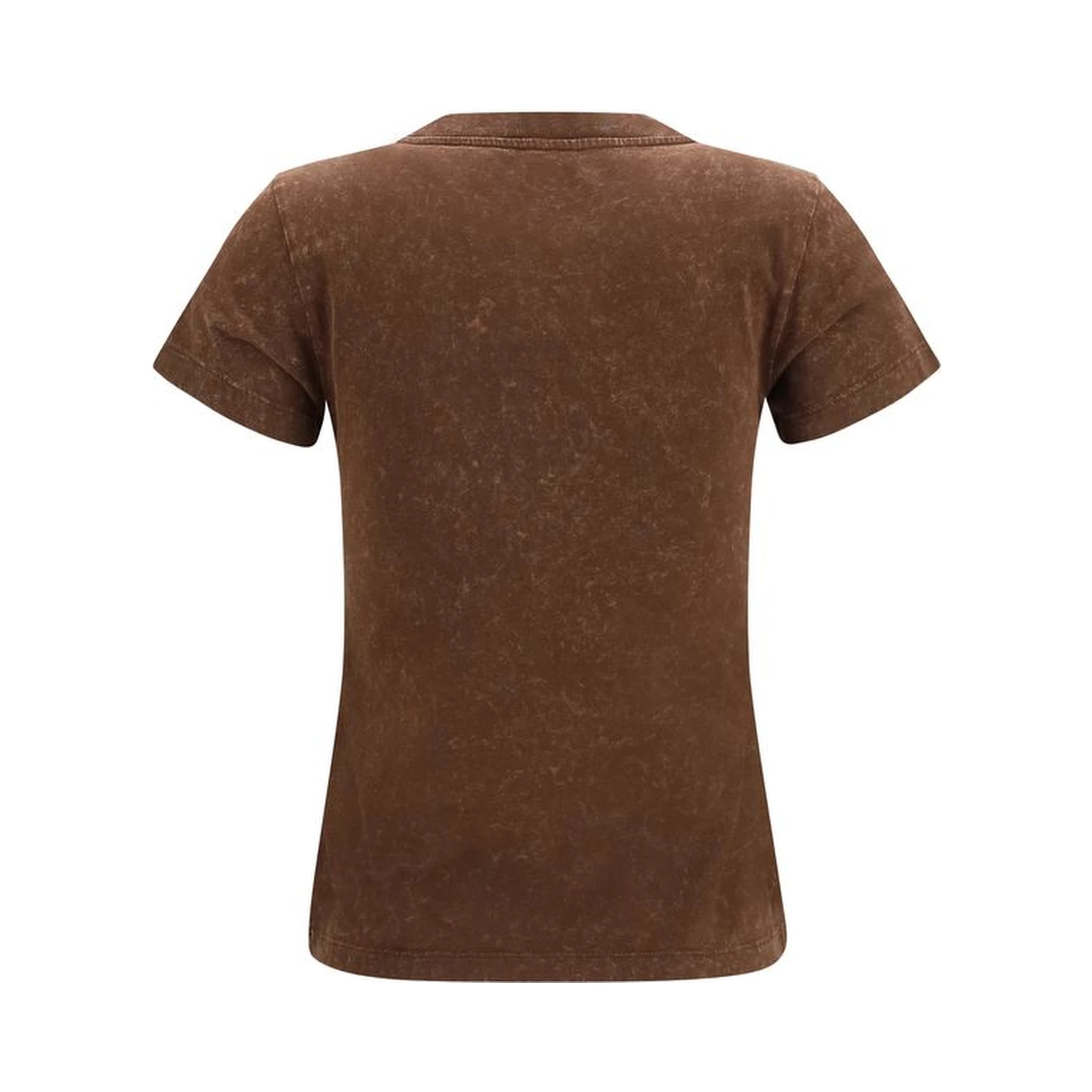 Brown Cotton T-Shirt