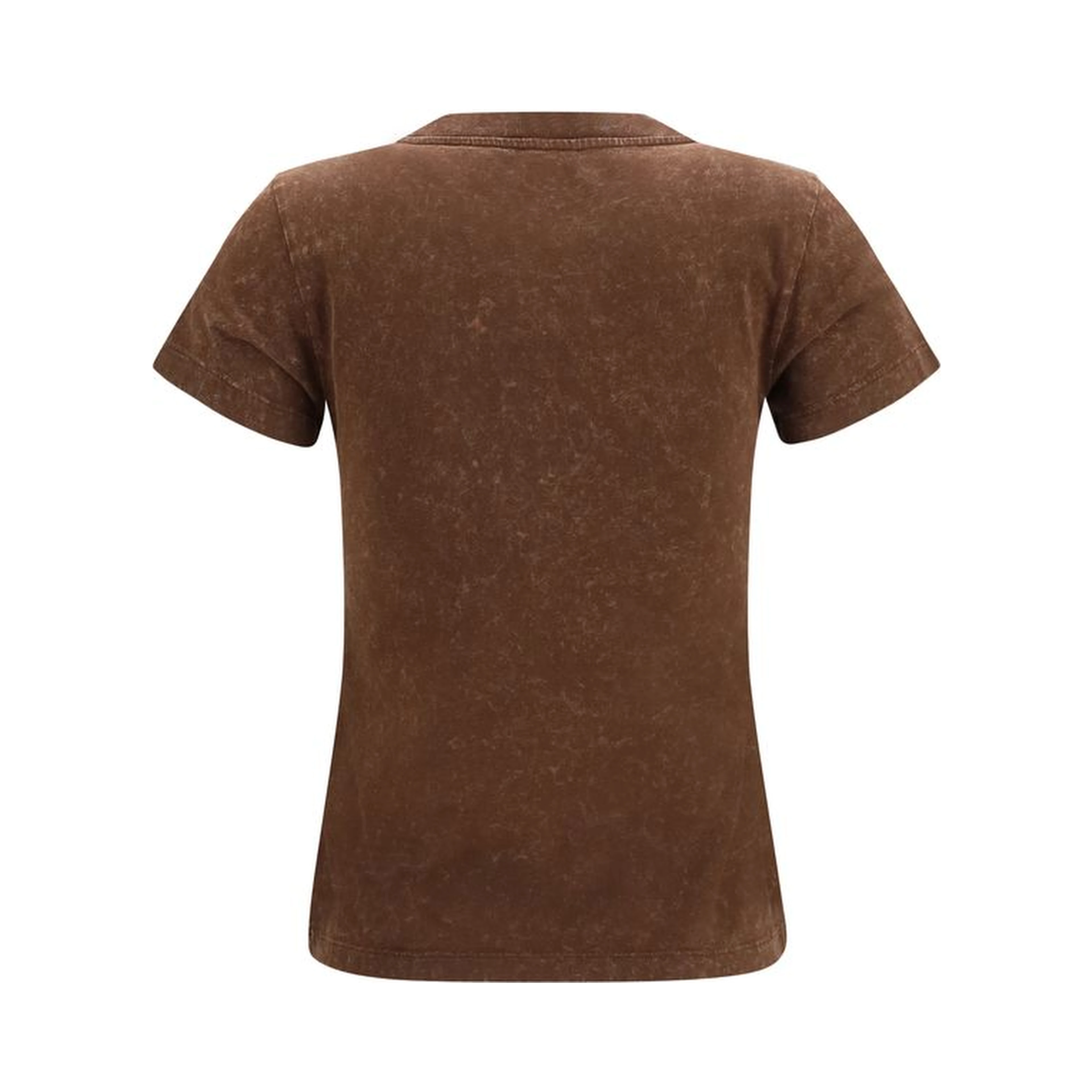 Brown Cotton T-Shirt