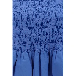 Blue Cotton Blouse