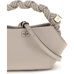 Gray Recycled Leather Handbag