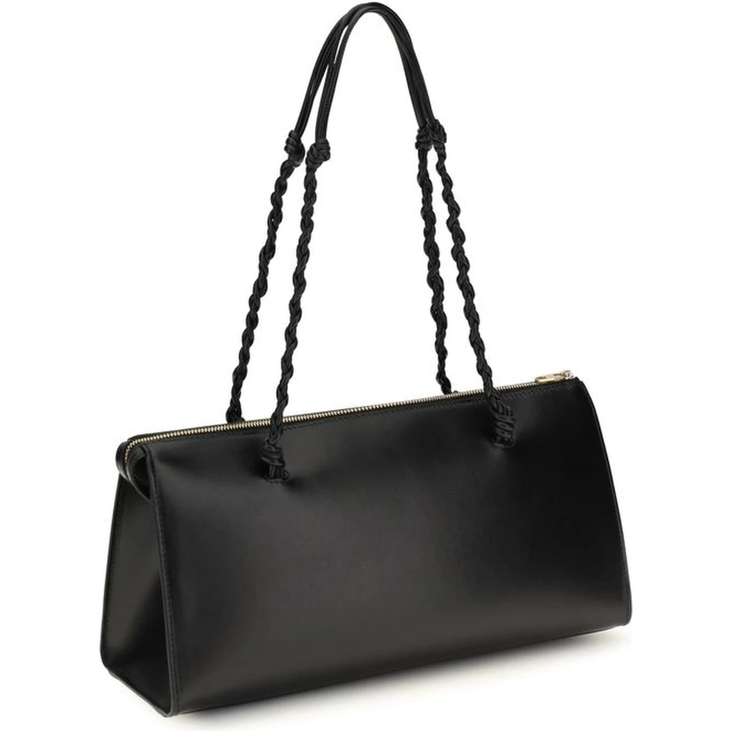 Black Calf Leather Bos Taurus Shoulder Bag