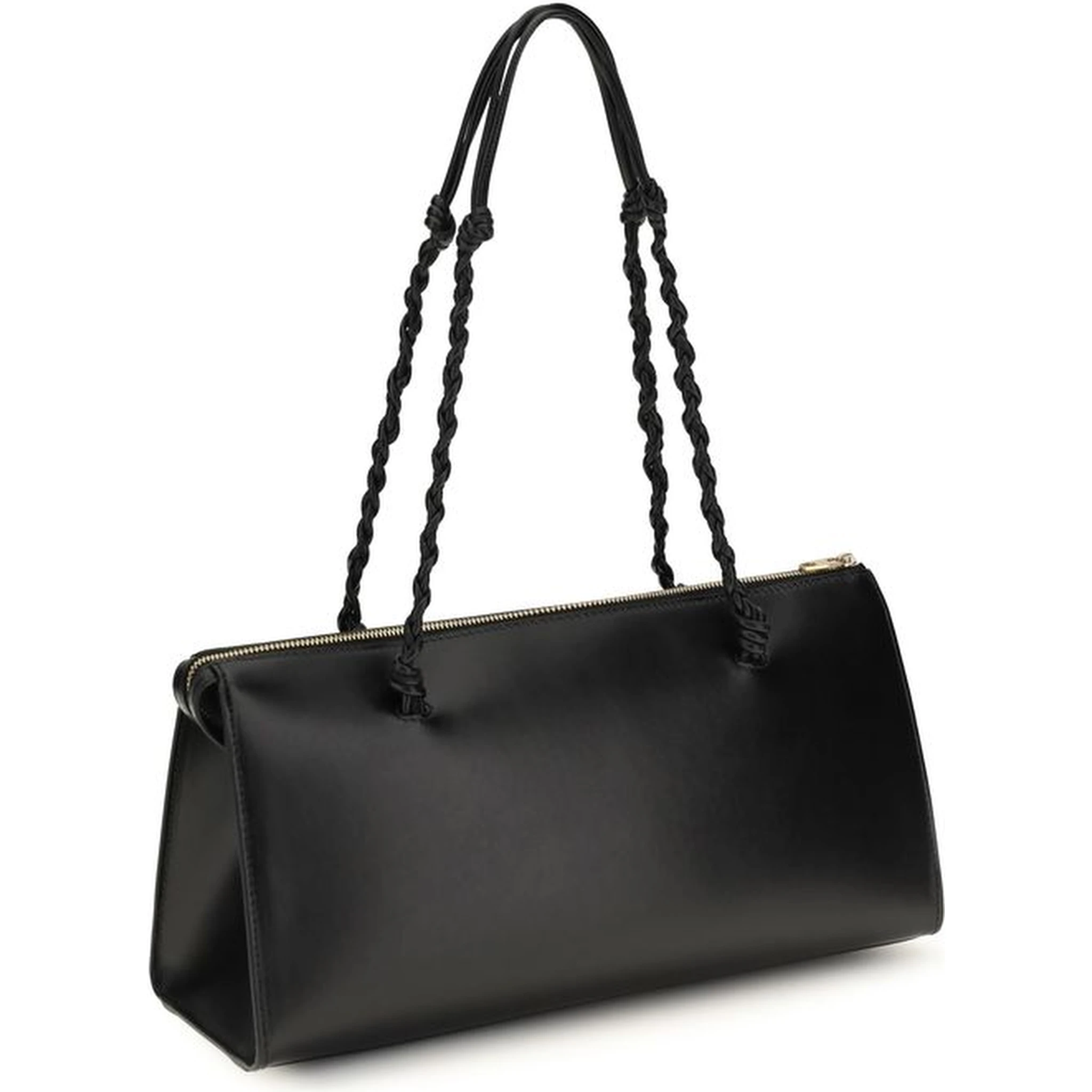 Black Calf Leather Bos Taurus Shoulder Bag