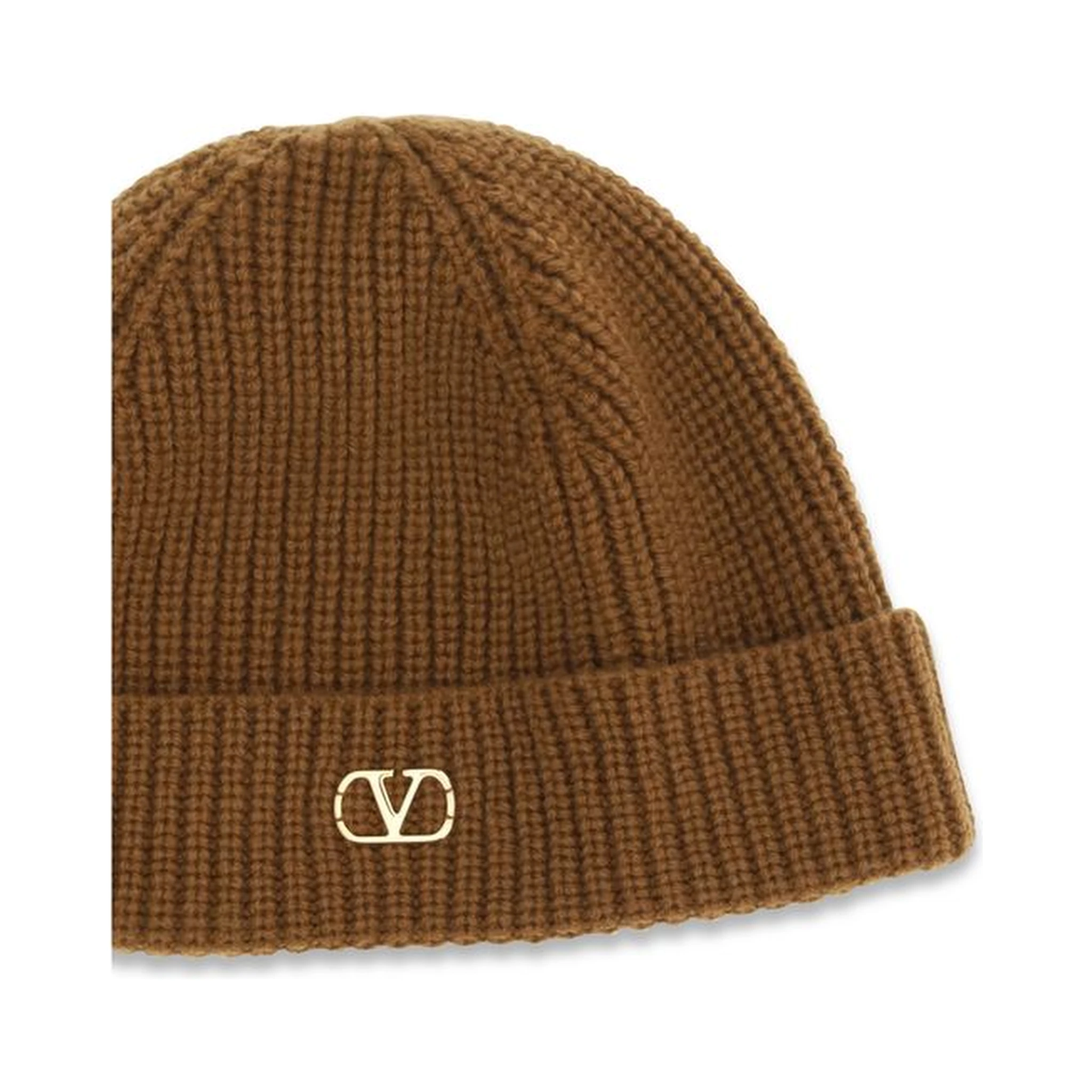 Brown Cashmere Beanie