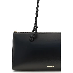 Black Calf Leather Bos Taurus Shoulder Bag
