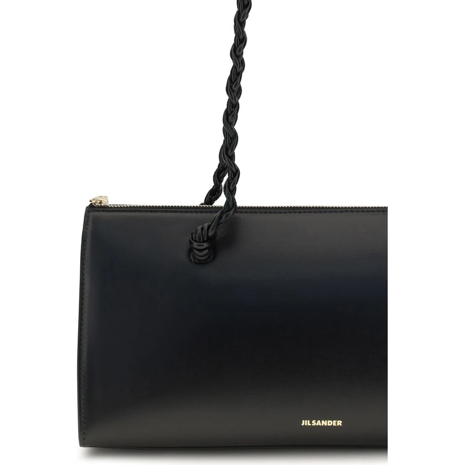 Black Calf Leather Bos Taurus Shoulder Bag