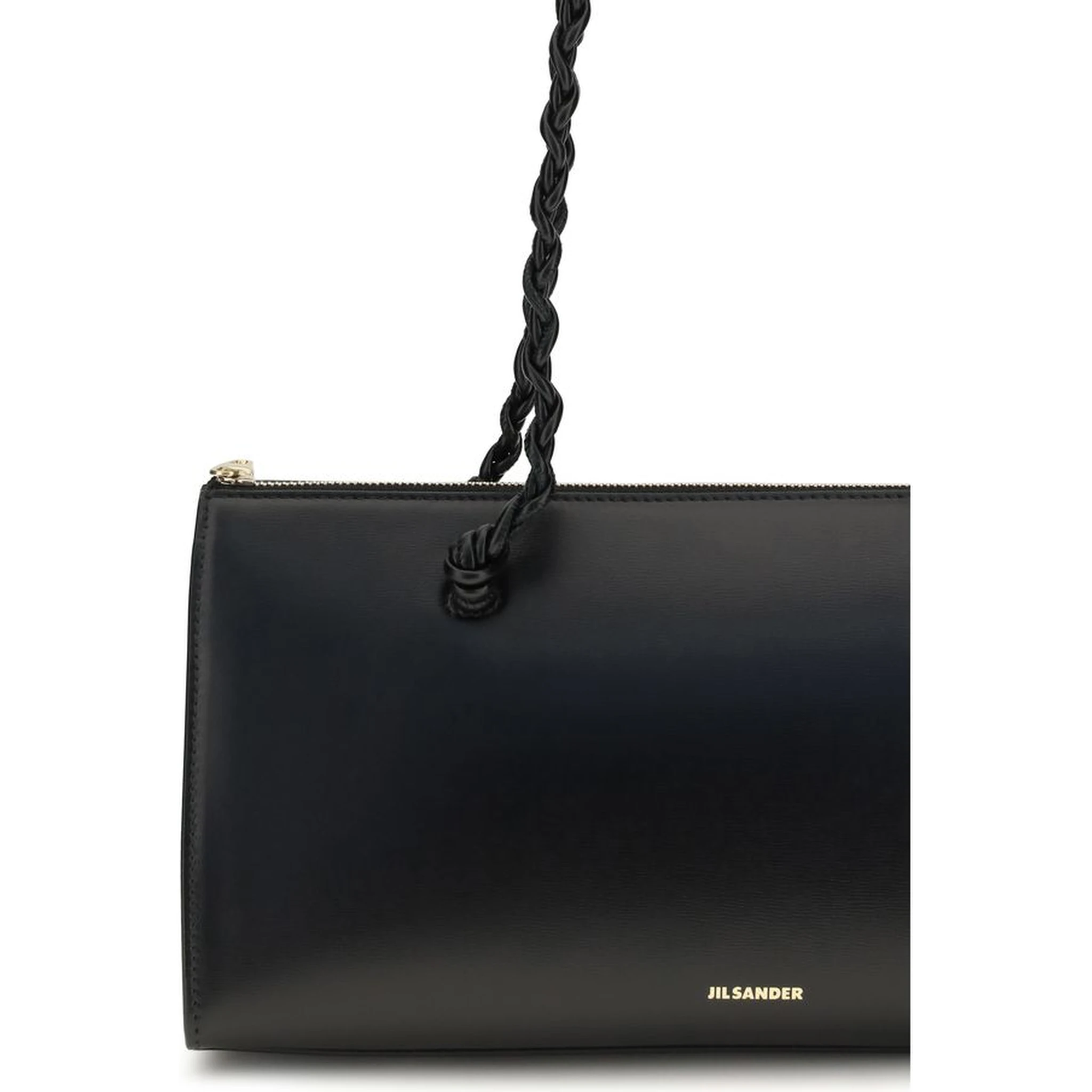 Black Calf Leather Bos Taurus Shoulder Bag