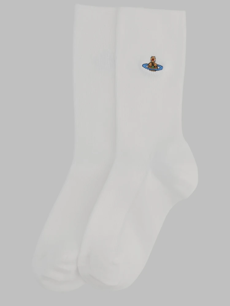 CALZINI "RIBBED CREW" CON ORB