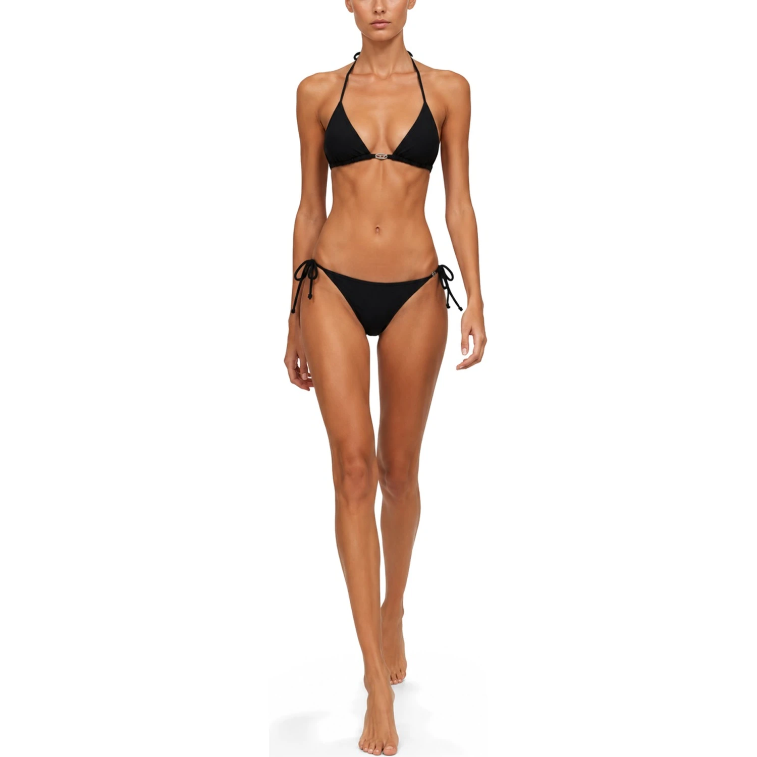 SLIP BIKINI CON DETTAGLIO OVAL D