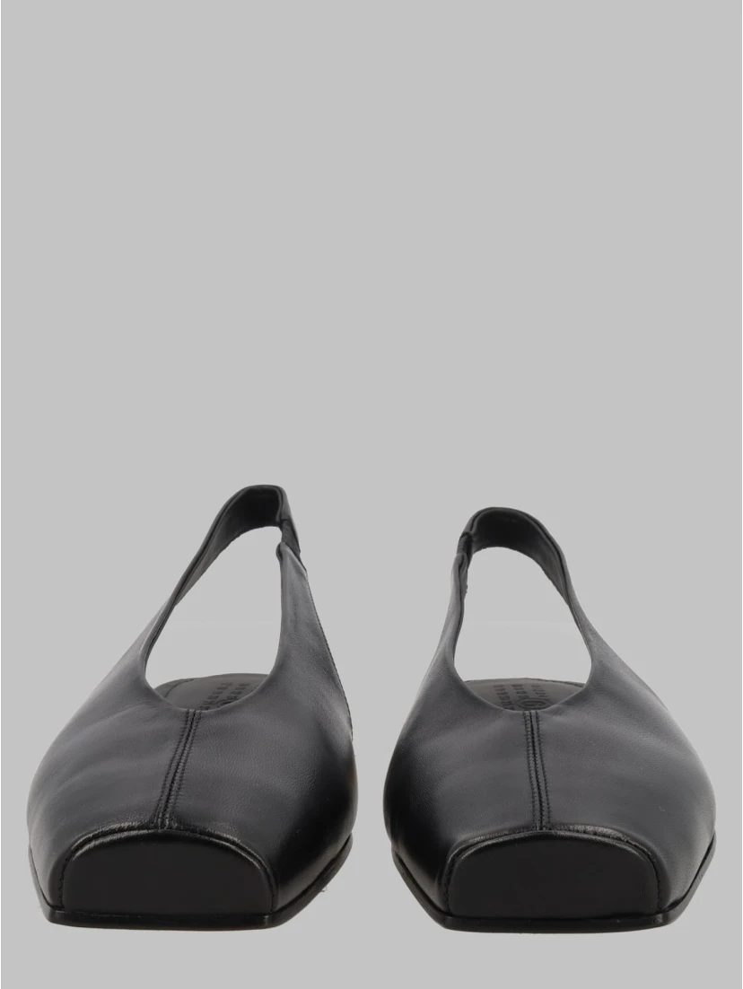 BALLERINA SLINGBACK IN PELLE