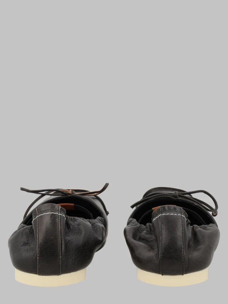 BALLERINA IN PELLE CON PUNTA SQUADRATA alternative