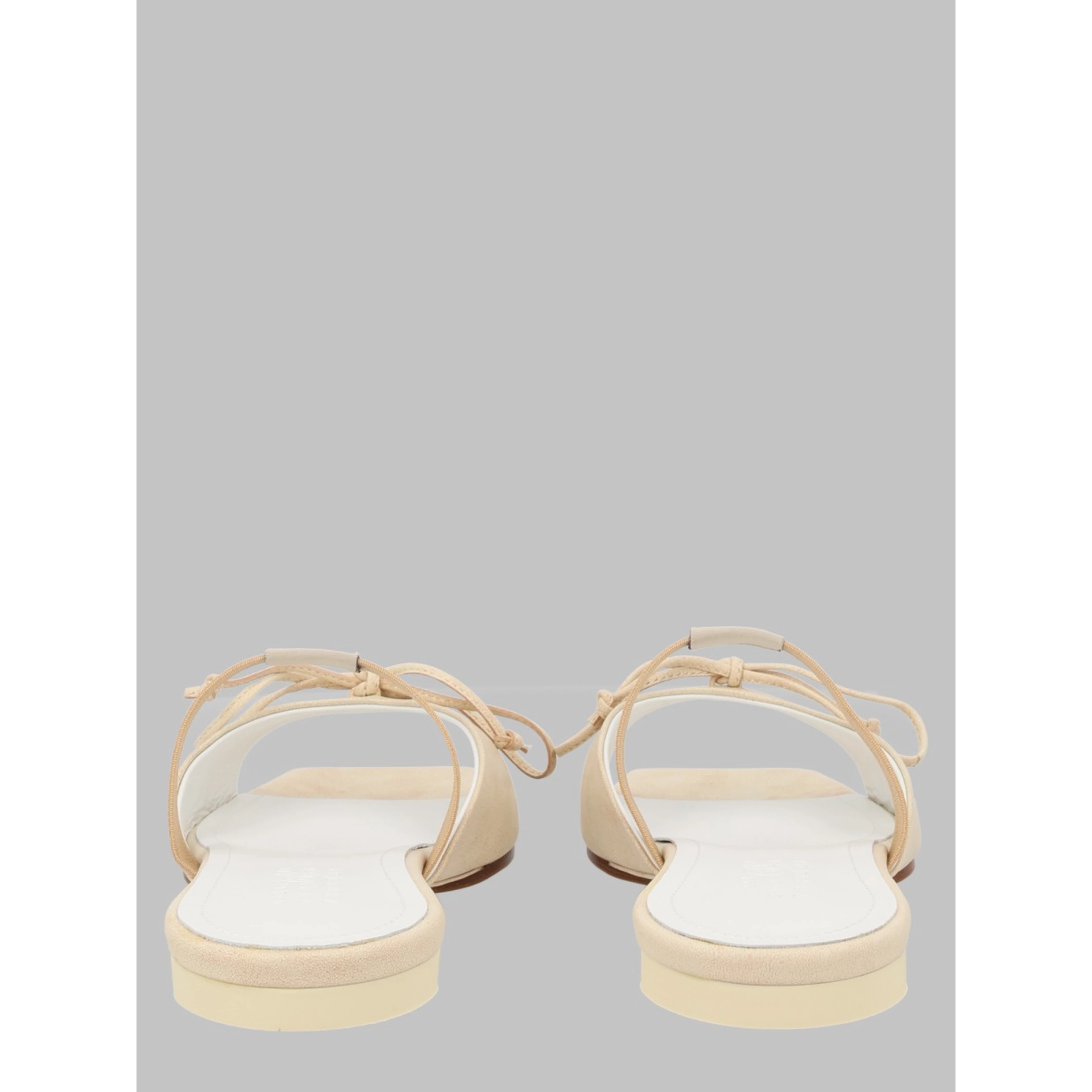 SANDALO SLINGBACK CON DETTAGLIO A FIOCCO