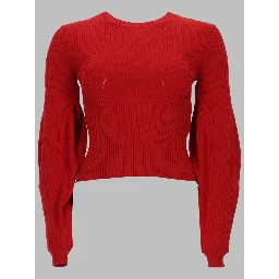 stretch knit jumper