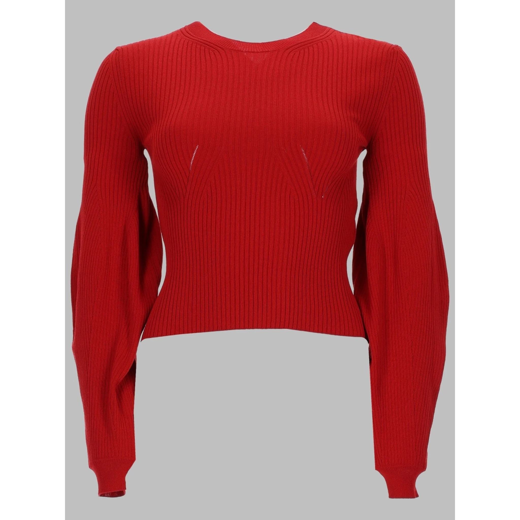 stretch knit jumper