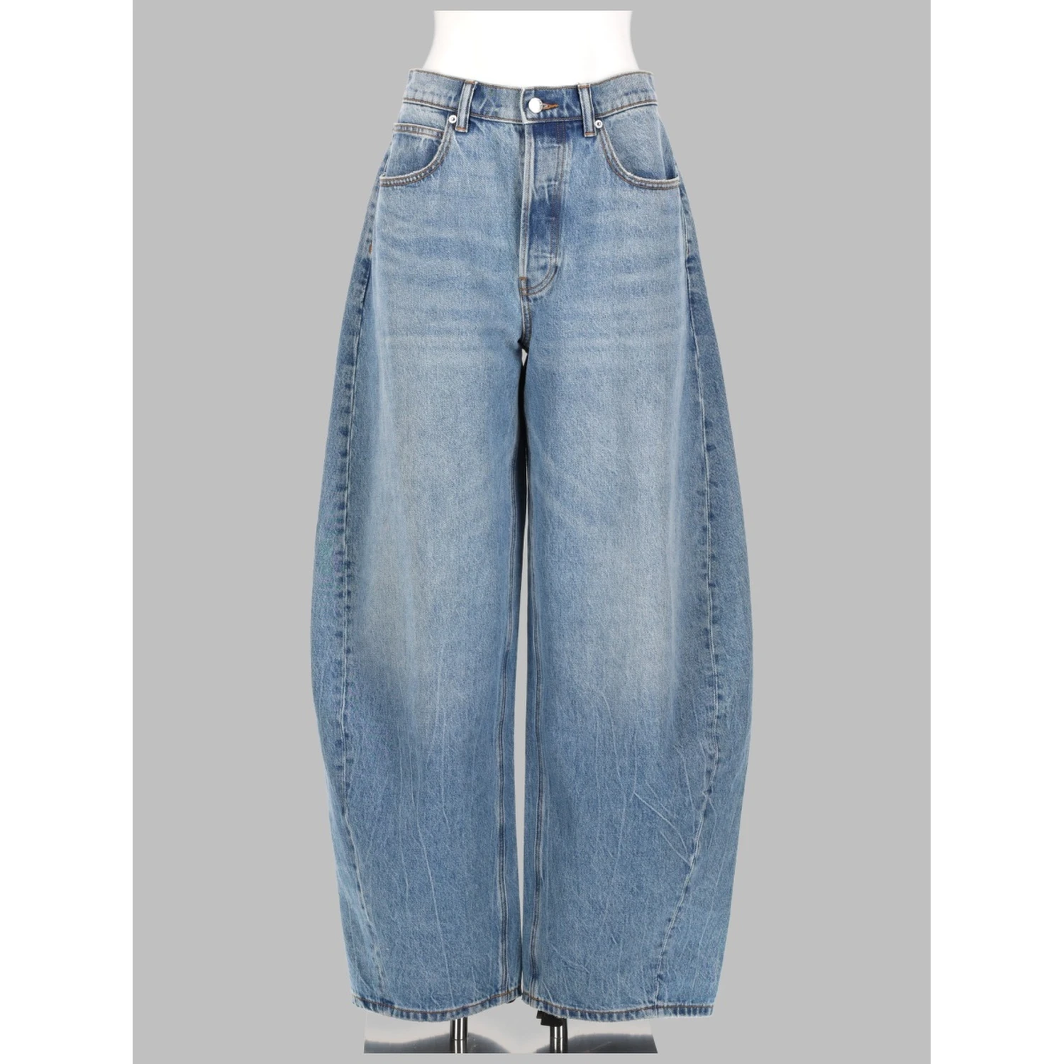 JEANS "BLOW UP" CON LOGO IN STRASS