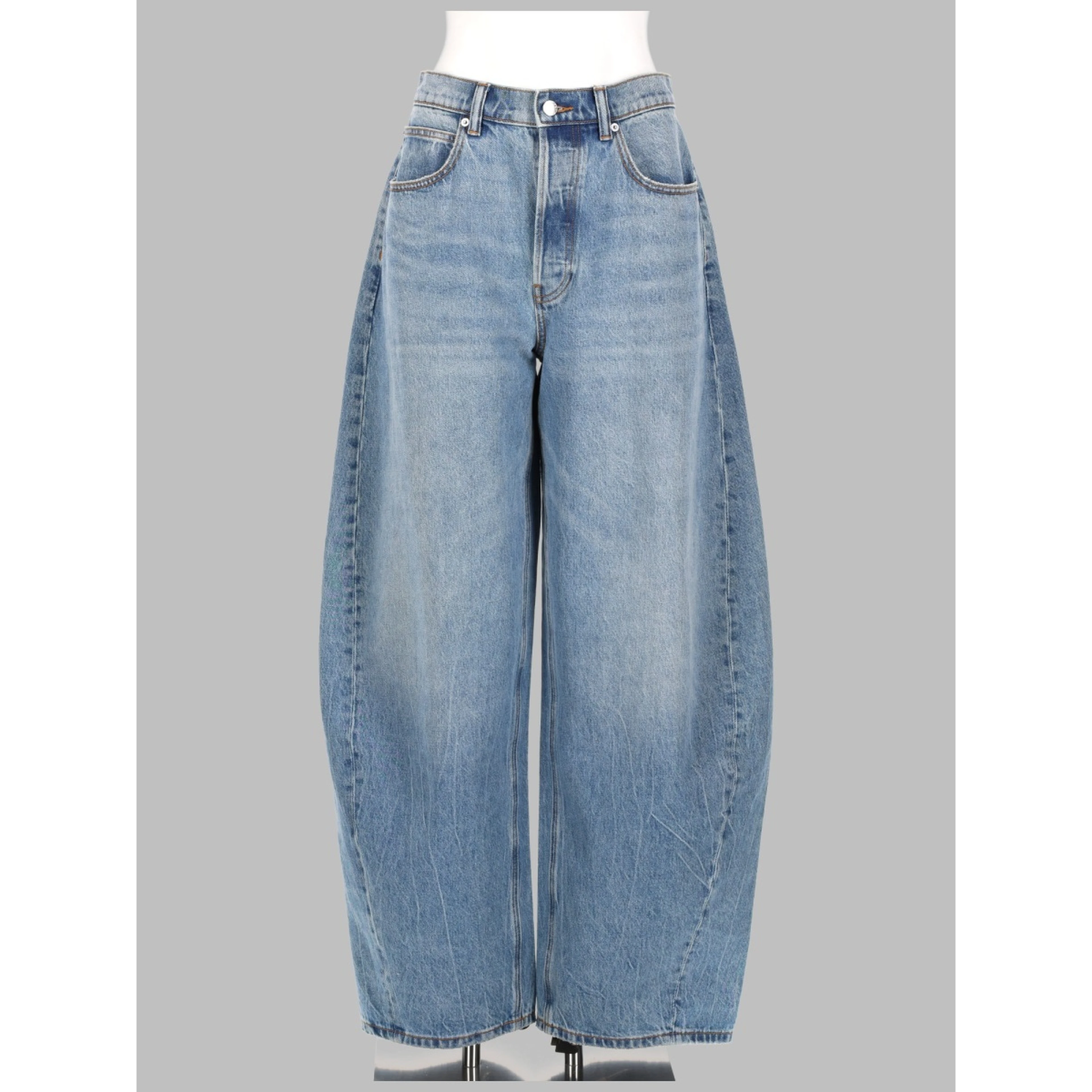 JEANS "BLOW UP" CON LOGO IN STRASS
