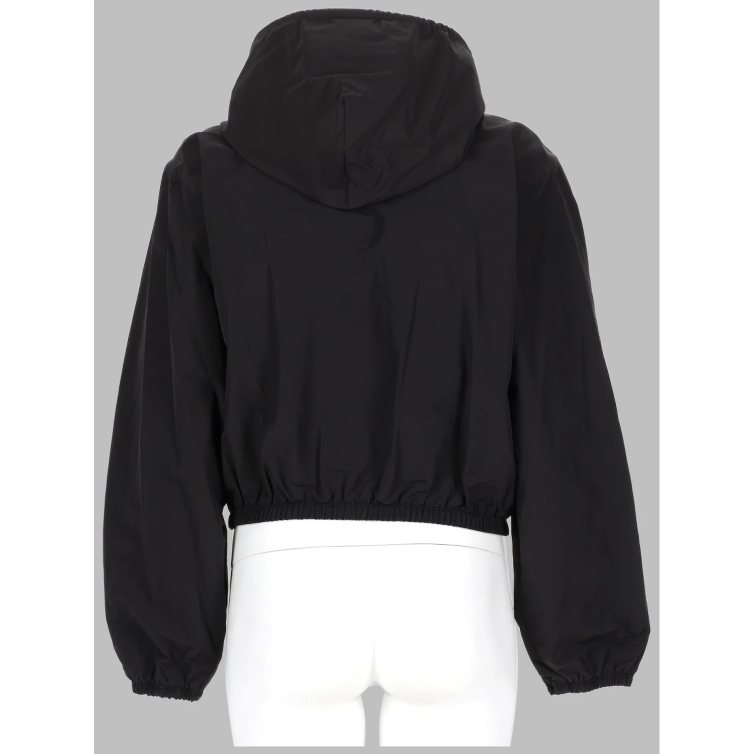 GIACCA CON CAPPUCCIO E LOGO