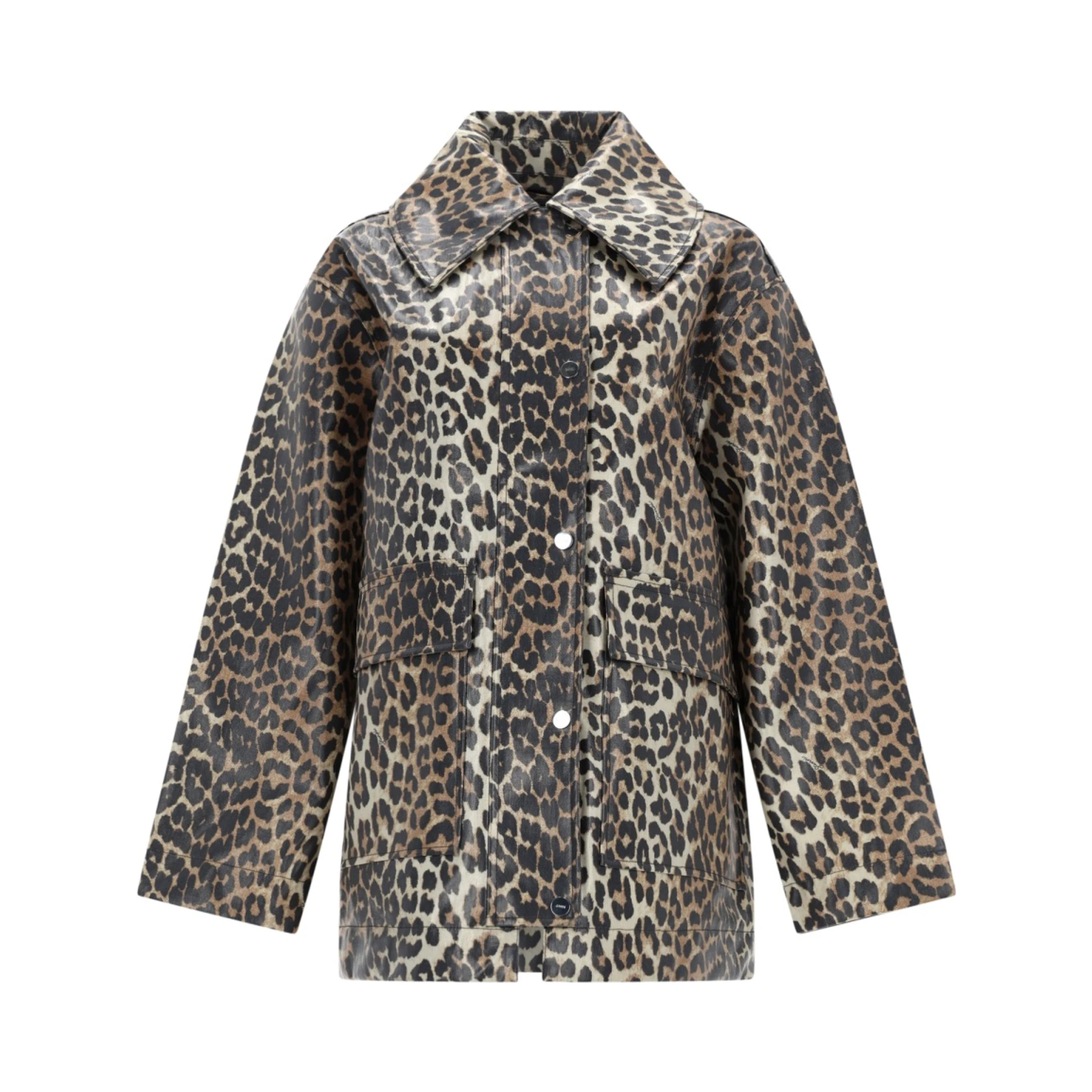 LAMINATED ANIMAL JACKET