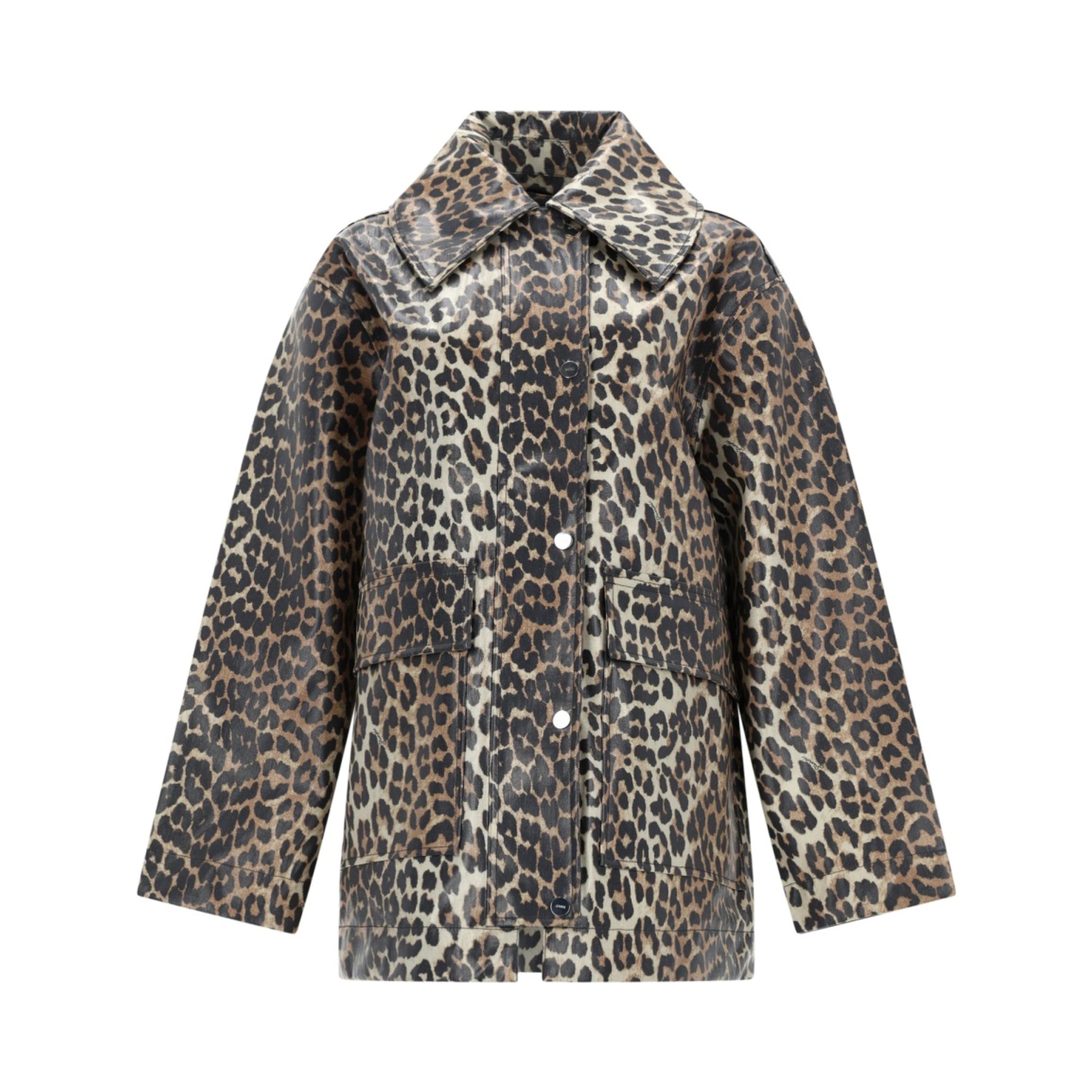 LAMINATED ANIMAL JACKET