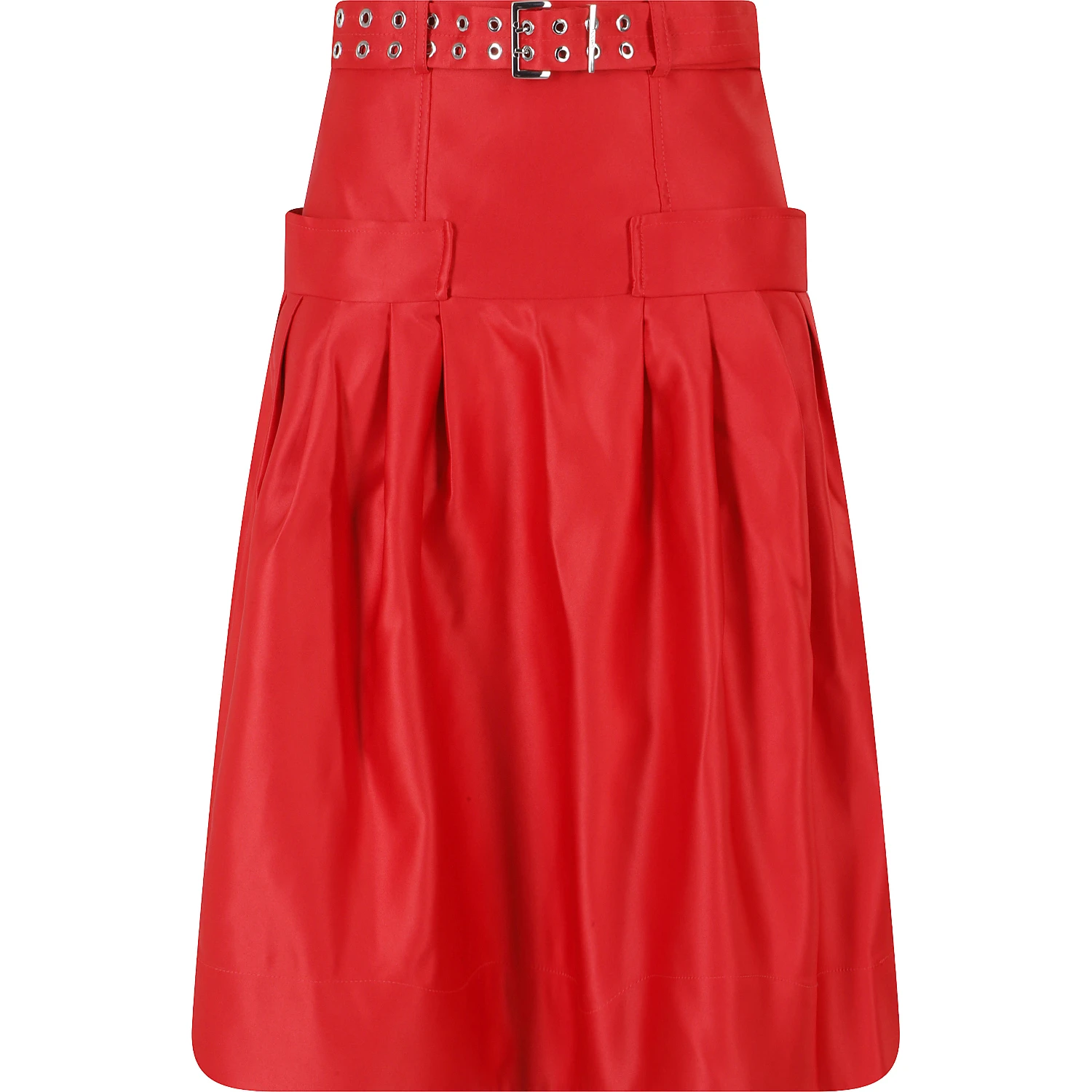 DUCHESSE SATIN KNEE LENGTH SKIRT