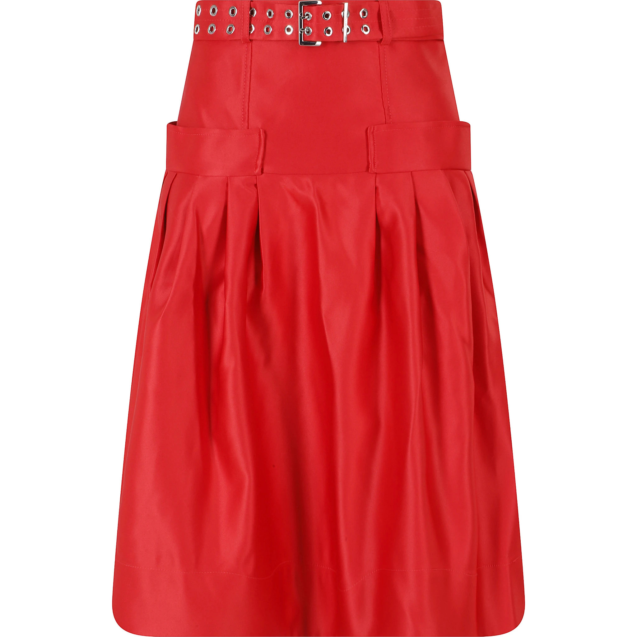 DUCHESSE SATIN KNEE LENGTH SKIRT
