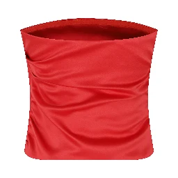 DUCHESSE SATIN BANDEAU TOP